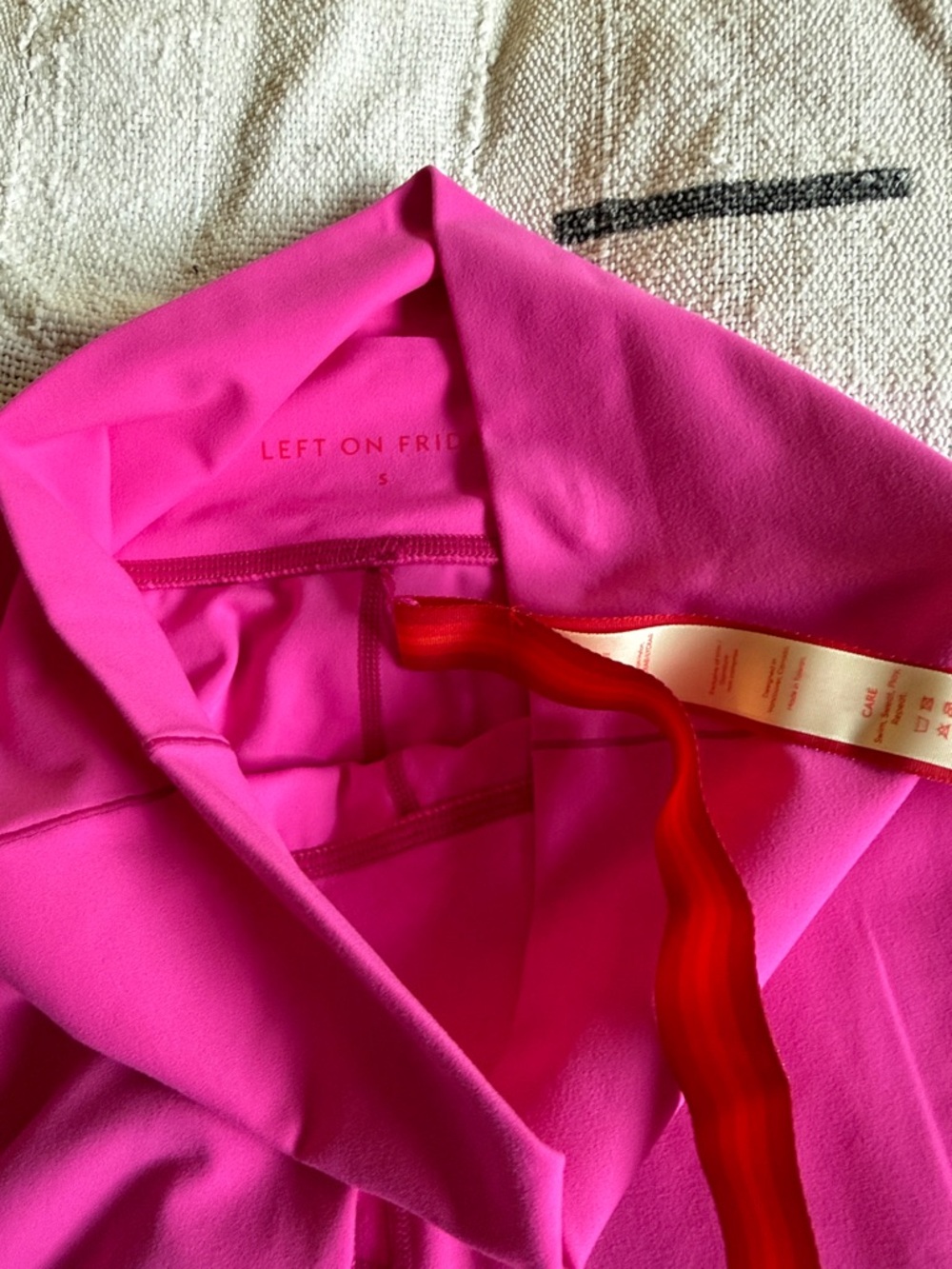 NEW 💞 LEFT ON FRIDAY 💞Super Moves Tight 💞 SUPER HIGH RISE, 7/8" LENGTH 💞 Sz S - Picture 9 of 11